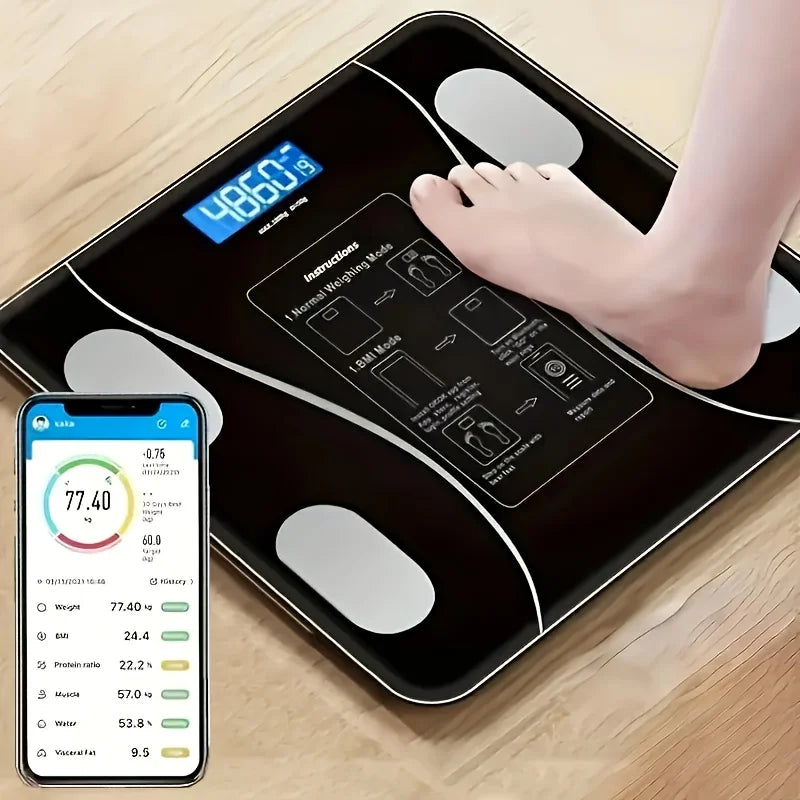 Intelligent Digital Body Scale Backlit Display 400 Pounds