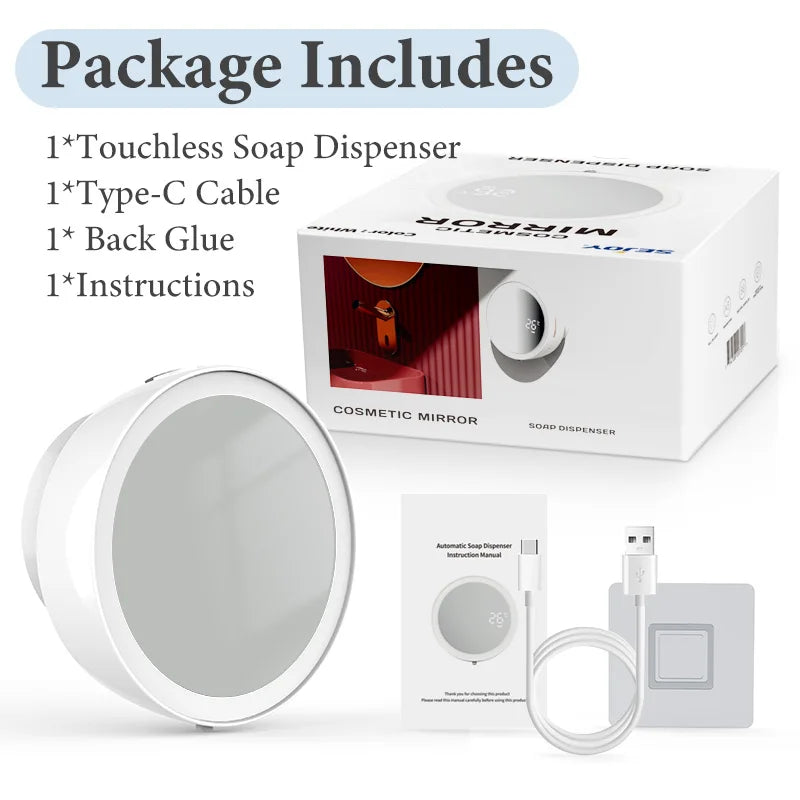 Hign-concerned Automatic Touchless Foaming Soap Dispenser USB Rechargeable