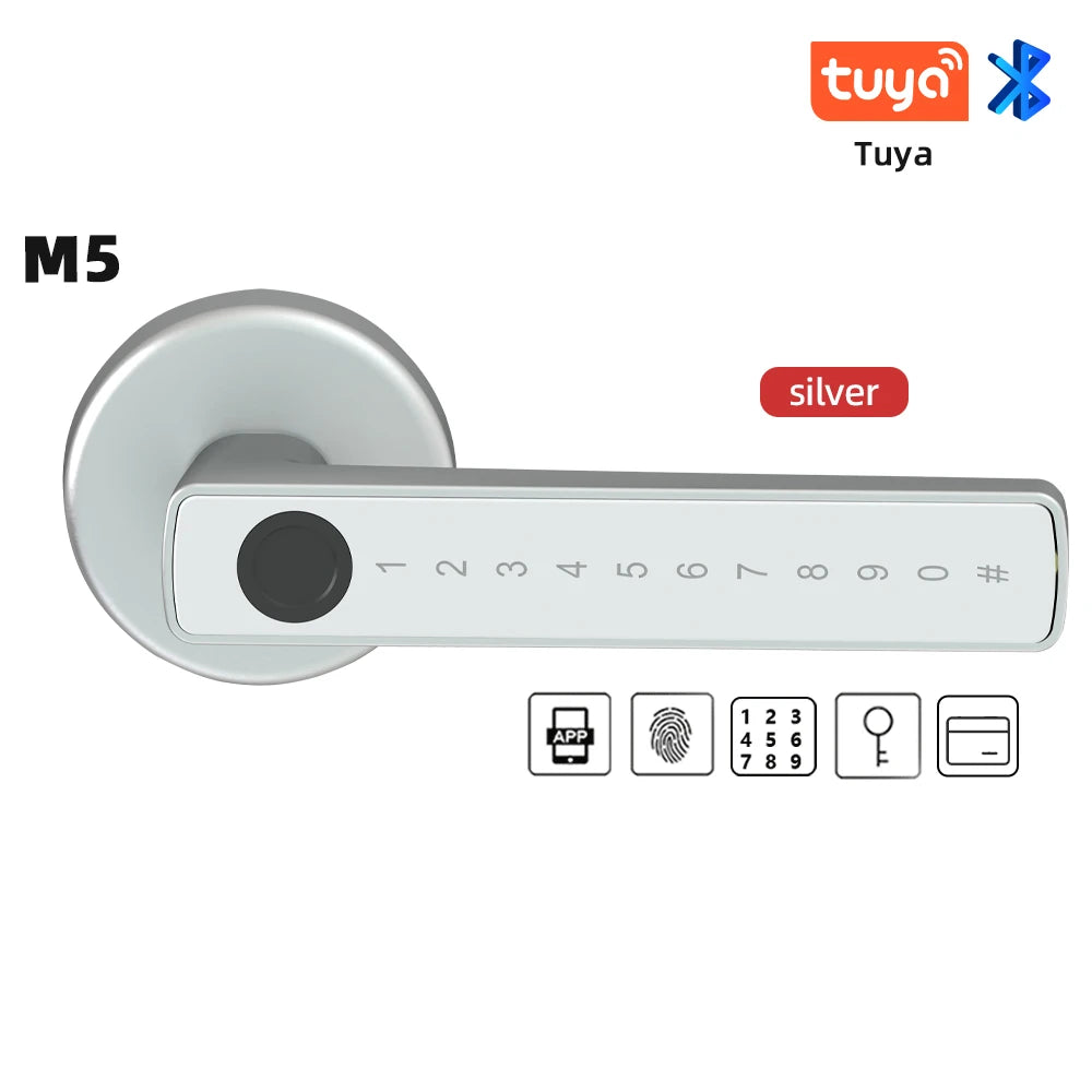 Raykube Tuya BLE Smart Fingerprint Door Lock Unlock