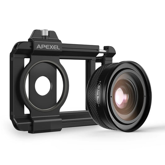 APEXEL 10-20X Zoom Macro Lens For iPhone And Android Smartphones