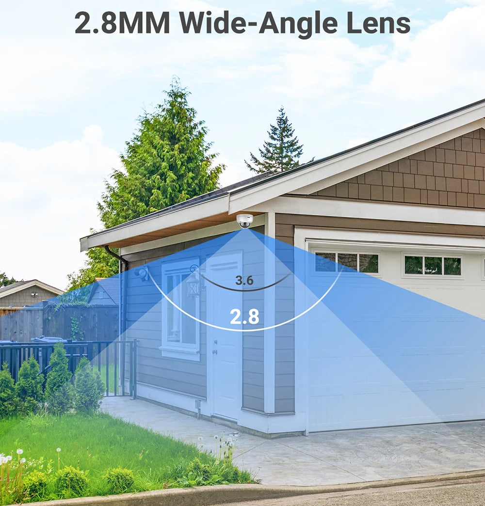 Annke 5MP FHD POE Security System 6MP NVR IP Cameras