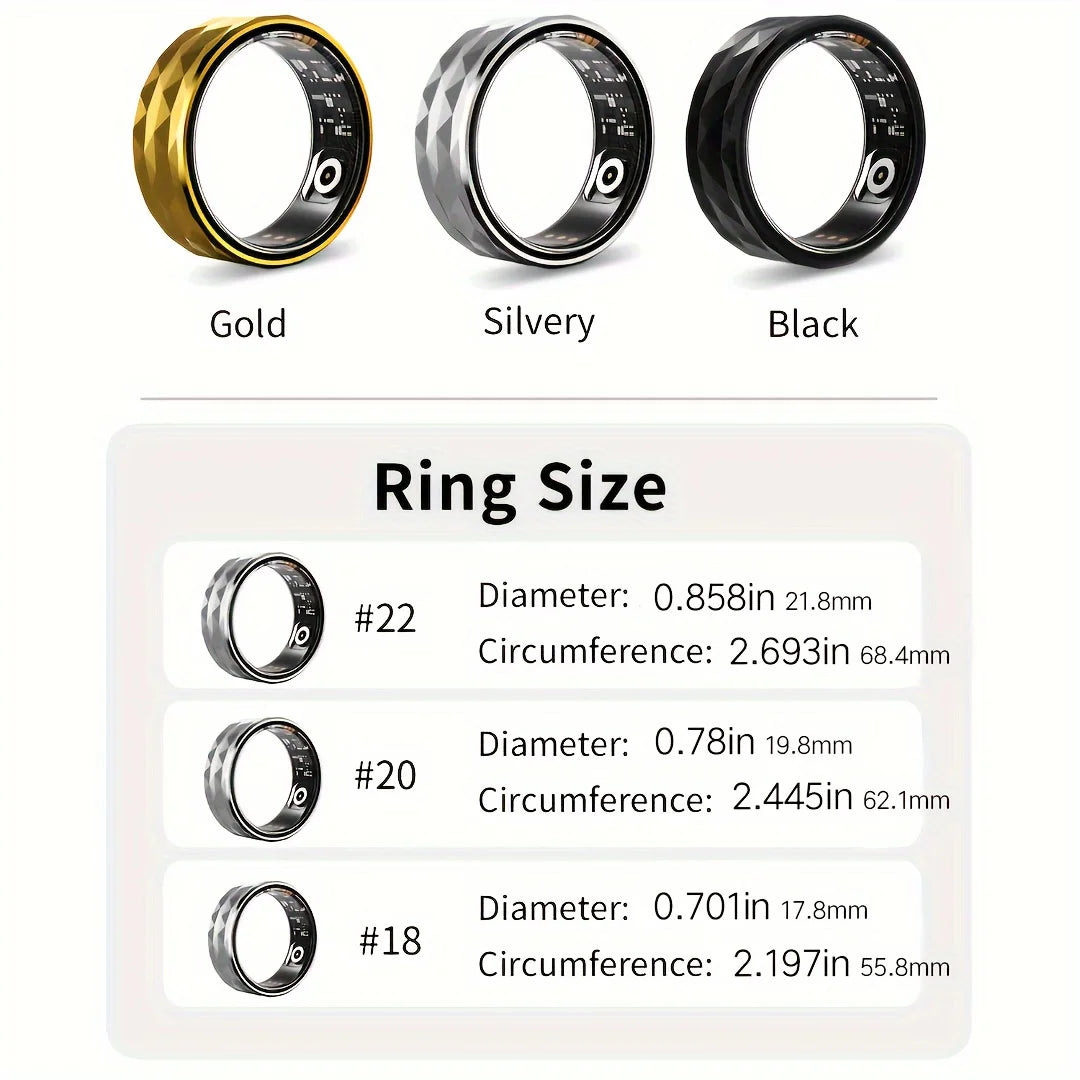 Smart Ring Fitness Tracker Wireless For Phone Sports Step