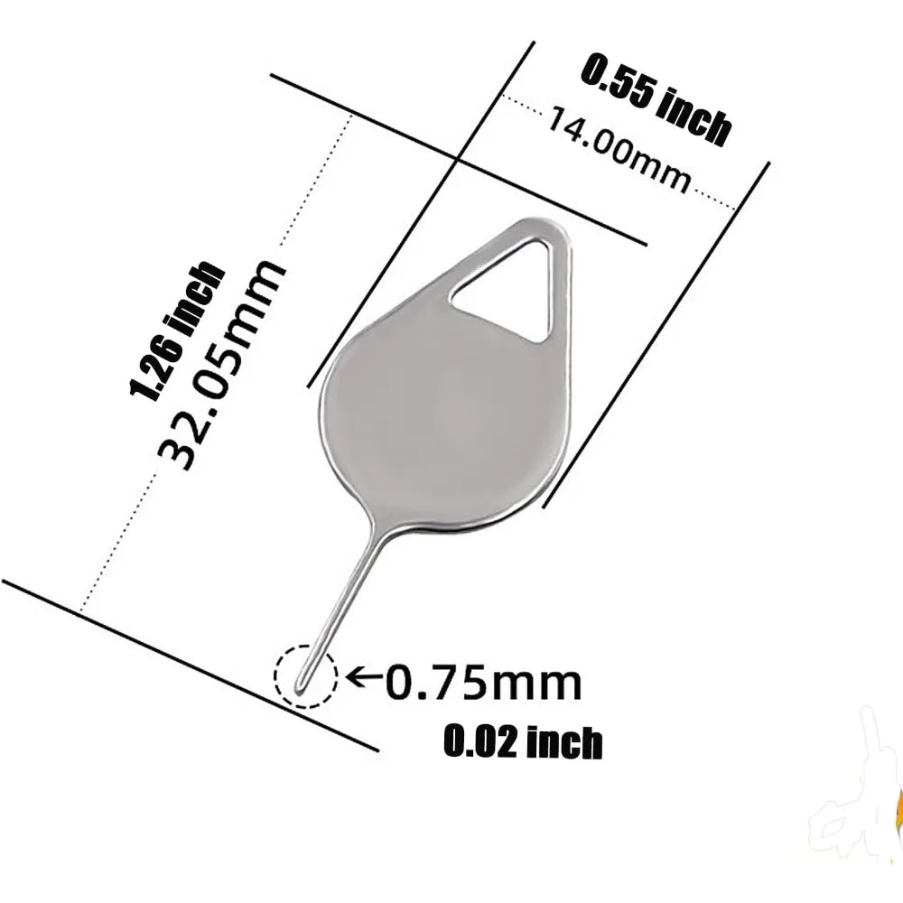 Hign-Concerned Universal SIM Card Tray Eject Tool Pack