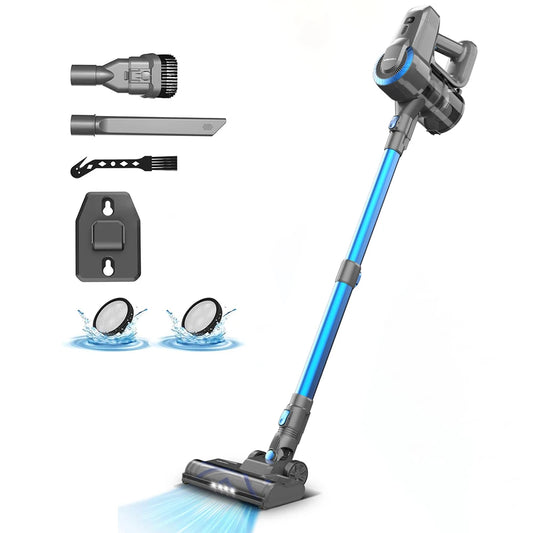INSE N300 Cordless Upright Vacuum For Carpets And Floors