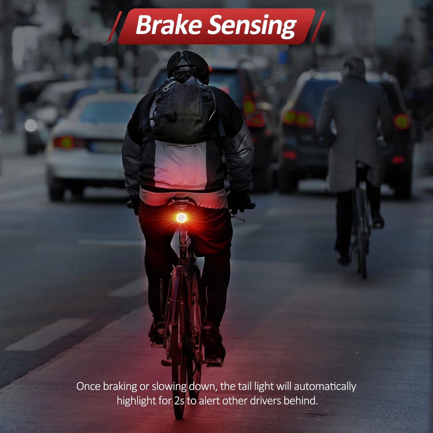 Elecpow Bicycle Burglar Taillight Waterproof USB Charge