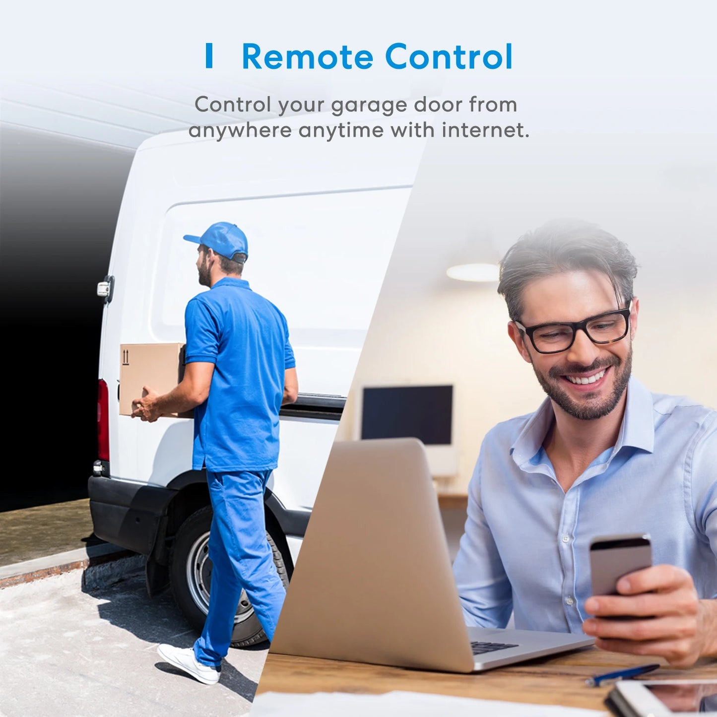 Meross HomeKit Smart WiFi Garage Door Opener With Alarm