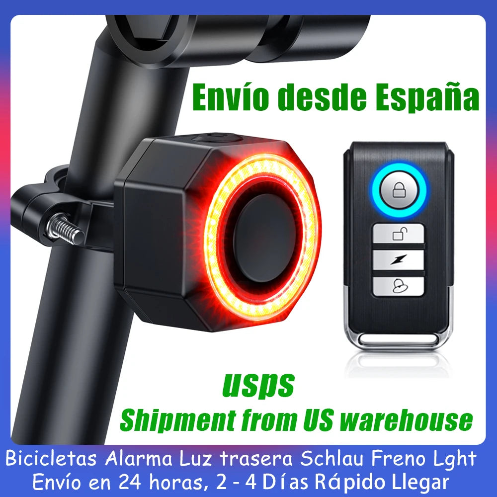 Elecpow Bicycle Burglar Taillight Waterproof USB Charge