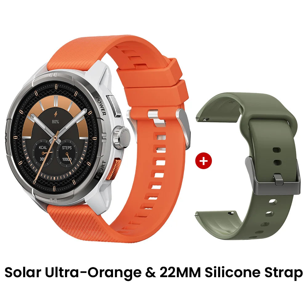 Haylou Solar Ultra GPS Smartwatch 1.6 Inch AMOLED Display