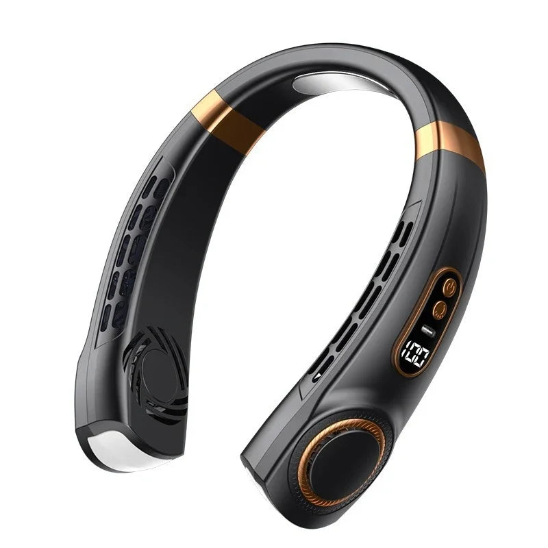 Hign-concerned Hanging Neck Fan Bladeless Portable Quiet