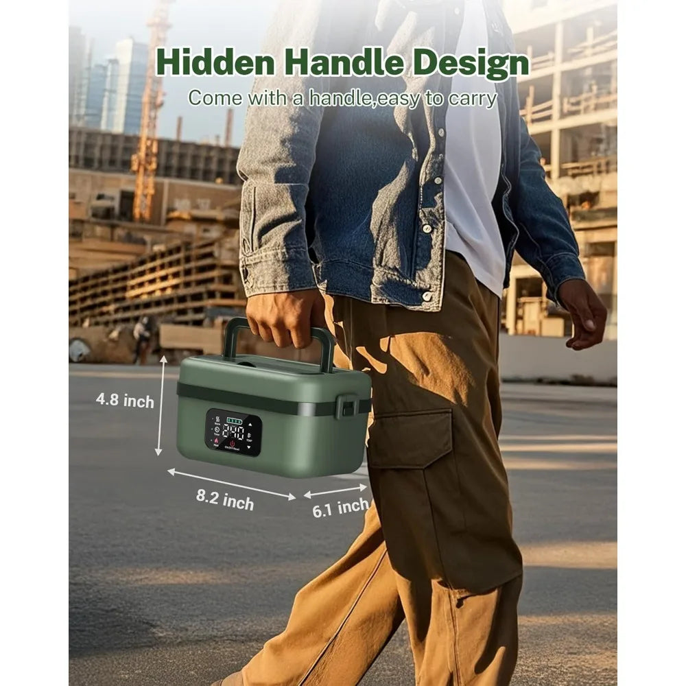 Hign Concerned Cordless Lunch Box Self Heating 16000mAh