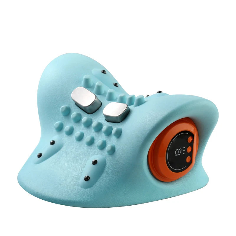 Electric Neck Massager With Finger Pressure And Shoulder Back Massage