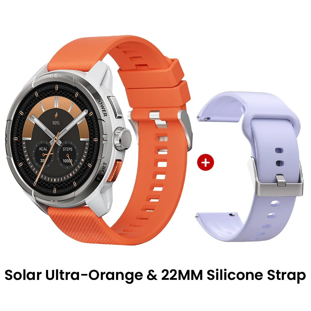 Haylou Solar Ultra GPS Smartwatch 1.6 Inch AMOLED Display