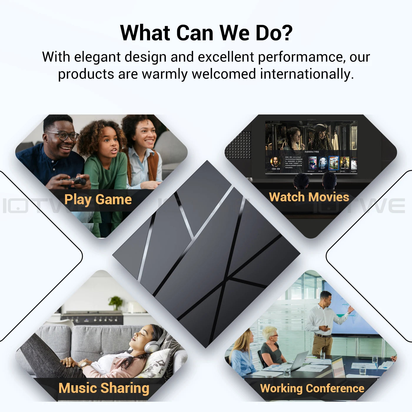 T95PRO Smart TV Box H618 Quad Core 4GB RAM 32GB Android 13