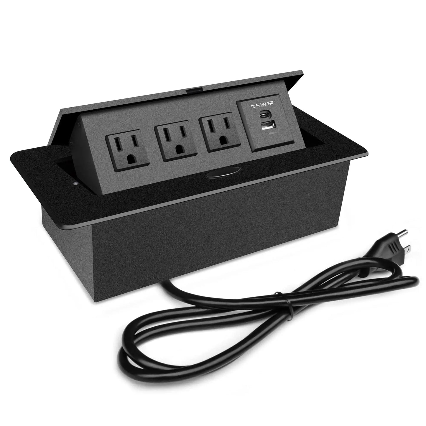 Conference Table Power Outlet PD20W Type C Fast Charging Hub
