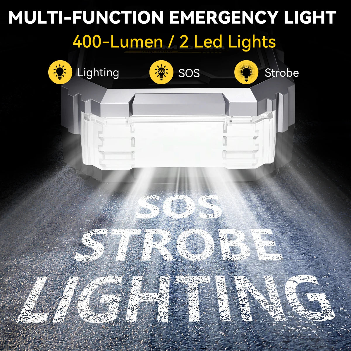 Teck Gadget Car Jump Starter Power Bank Emergency Kit