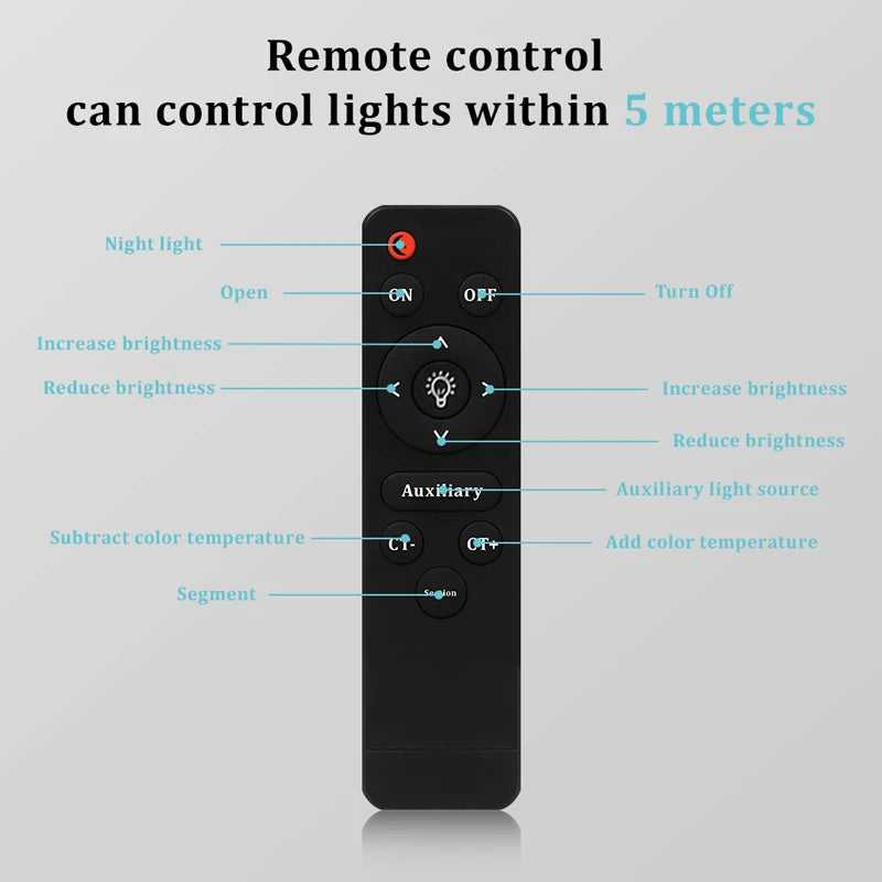 Byncceh ZB F488 22in Ring Light 60W With Stand Phone Holder
