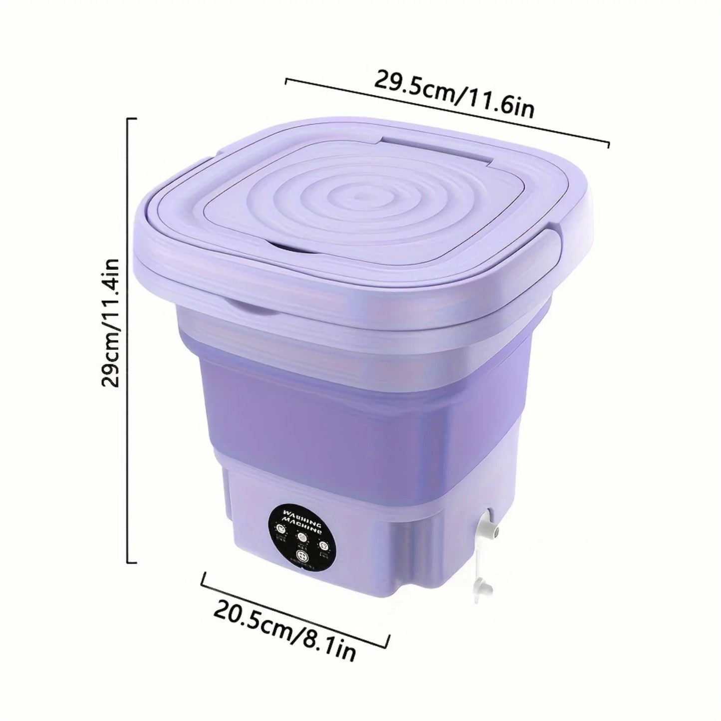 Hign-concerned Portable Mini 8L Folding Washing Machine
