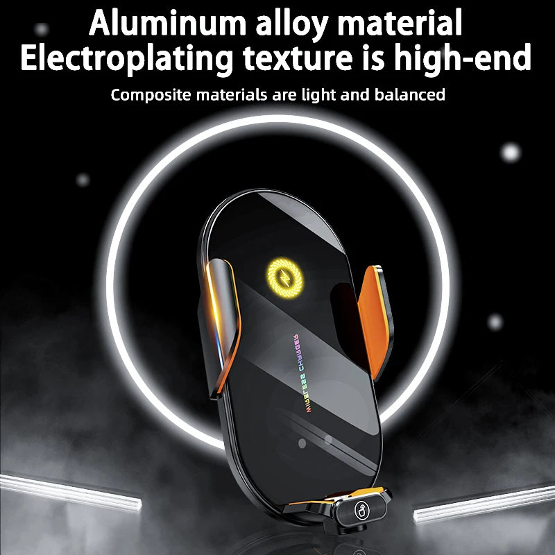 AFOVIC 66W Magnetic Wireless Car Phone Holder Charger