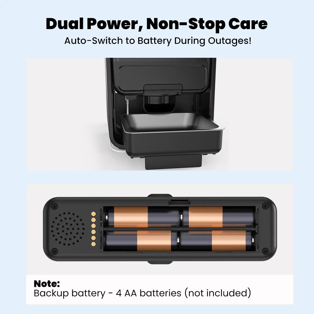 Cityflee Automatic Pet Feeder For Cats And Dogs Timed Feeding