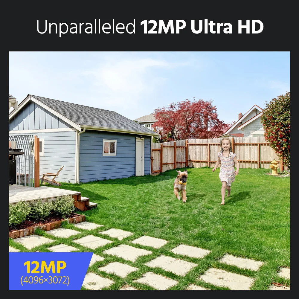 ANNKE C1200 Smart Dual Light 12MP PoE IP Camera With Mic