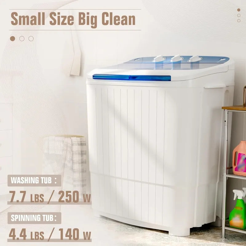 Intergreat Portable Washer And Dryer Twin Tub Laundry