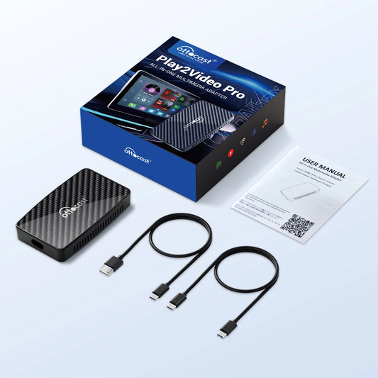 OTTOCAST Play2 Wireless CarPlay Adapter Android Auto