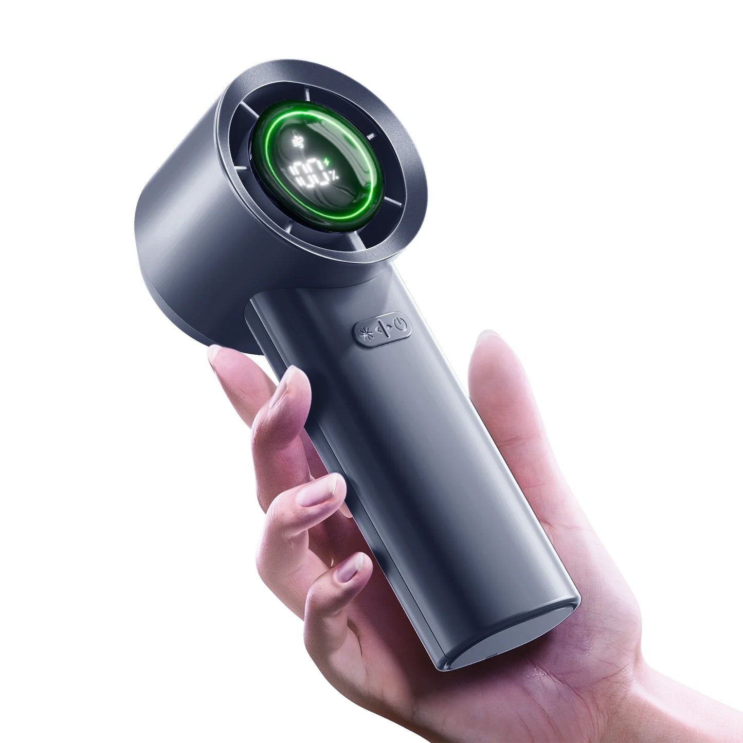 Muxnw Mini Turbo Jet Fan Portable Handheld Personal Cooling