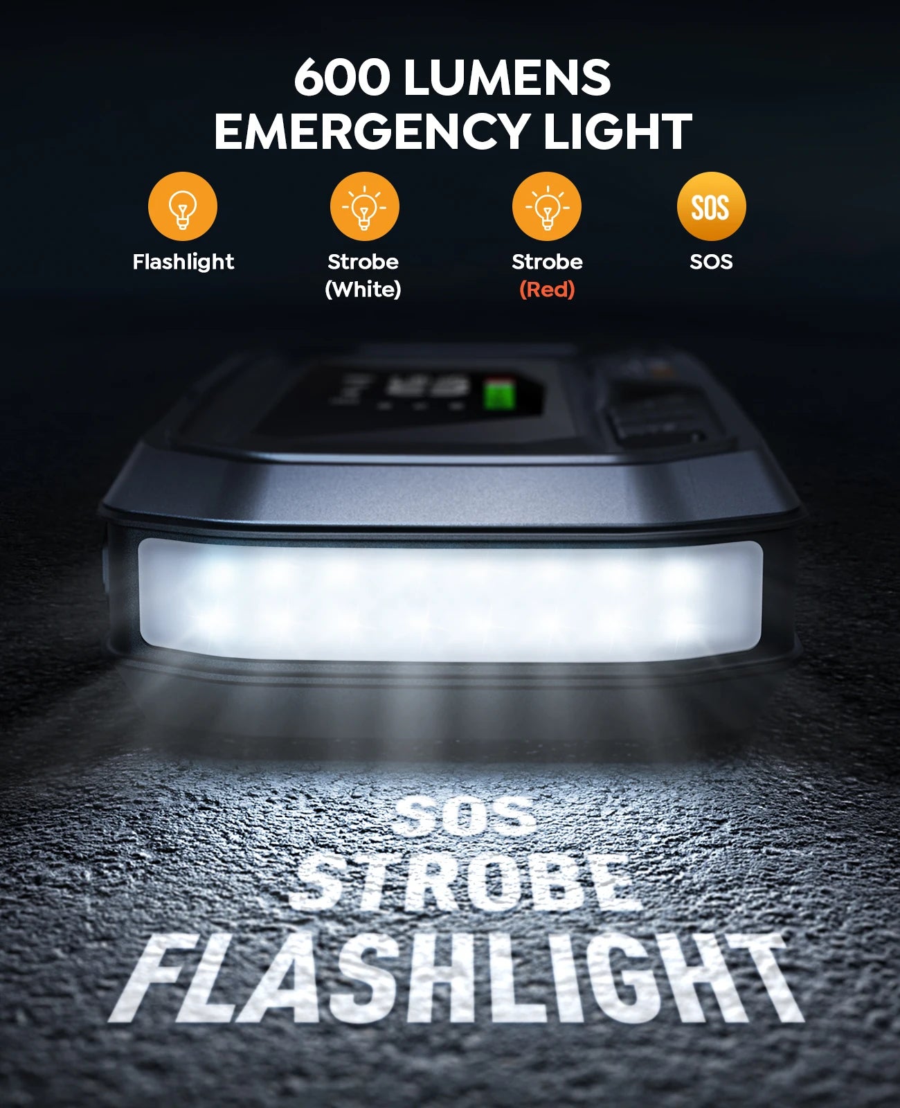 Yaber 4 In 1 Jump Starter PD65W Power Bank Air Compressor