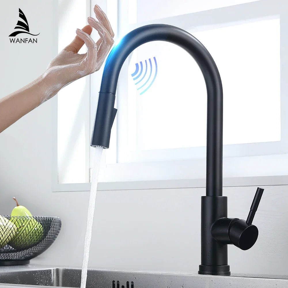 Smart Touch Kitchen Faucet Sensor Water Tap KH1005 Rotating