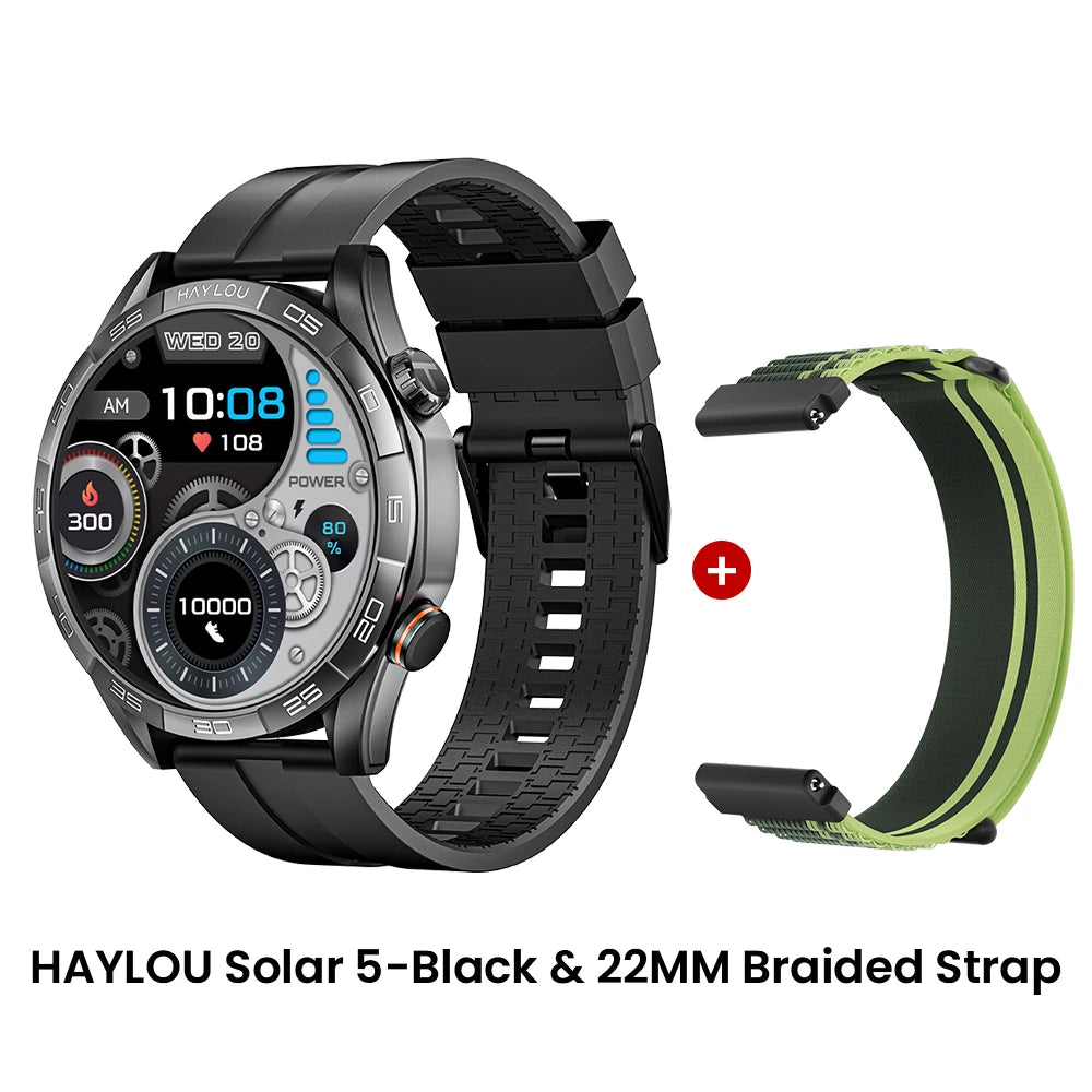 Haylou Solar 5 Smartwatch 1.58 Inch AMOLED Voice Calling