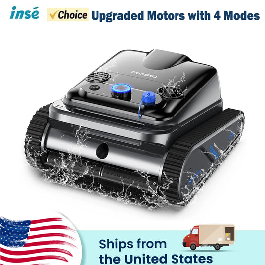 TASVAC Wireless Robotic Pool Cleaner 250 Minutes Runtime