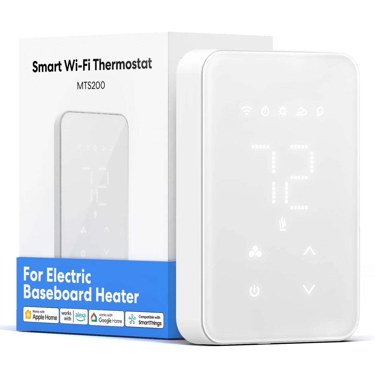 Meross Smart HomeKit WiFi Thermostat for Electric Heating