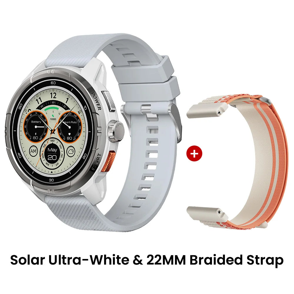 Haylou Solar Ultra GPS Smartwatch 1.6 Inch AMOLED Display
