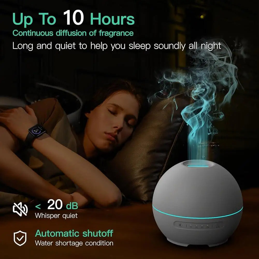 2 Pack Essential Oil Diffuser Aromatherapy Humidifier 10H