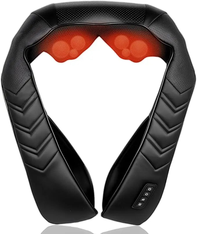 Electric Shiatsu Massage Pillow With Heat For Neck And Back