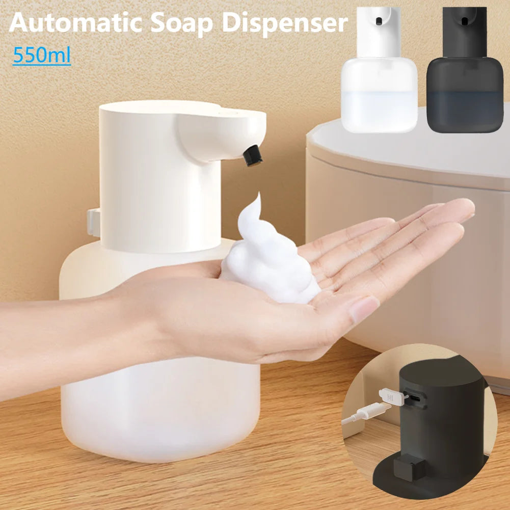 Feature USB Rechargeable Automatic Foam Soap Dispenser