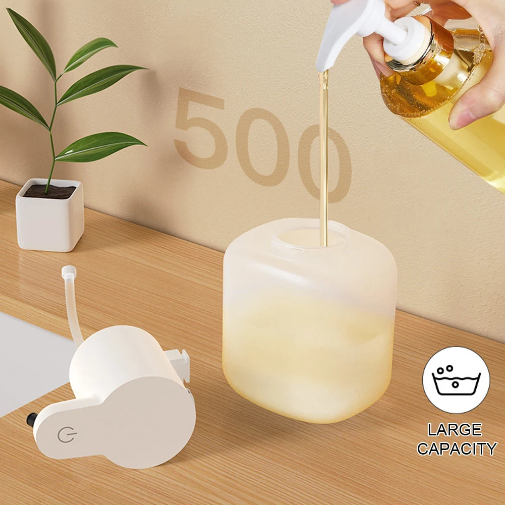 Feature USB Rechargeable Automatic Foam Soap Dispenser