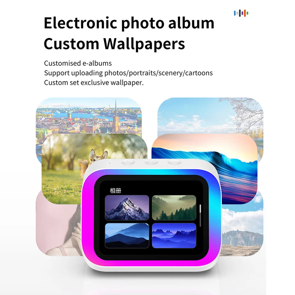 Shunmaii TF26 Pro Smart Speaker With RGB Lights Bluetooth