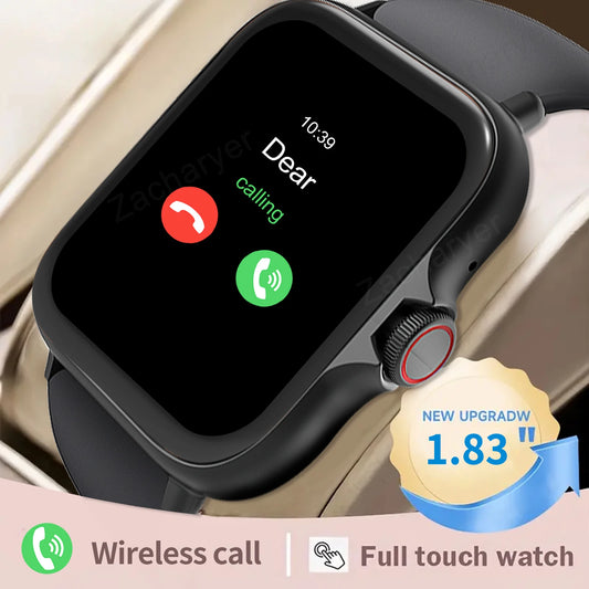 Smartwatch Bluetooth Call Touch Dial Android iPhone Fitness