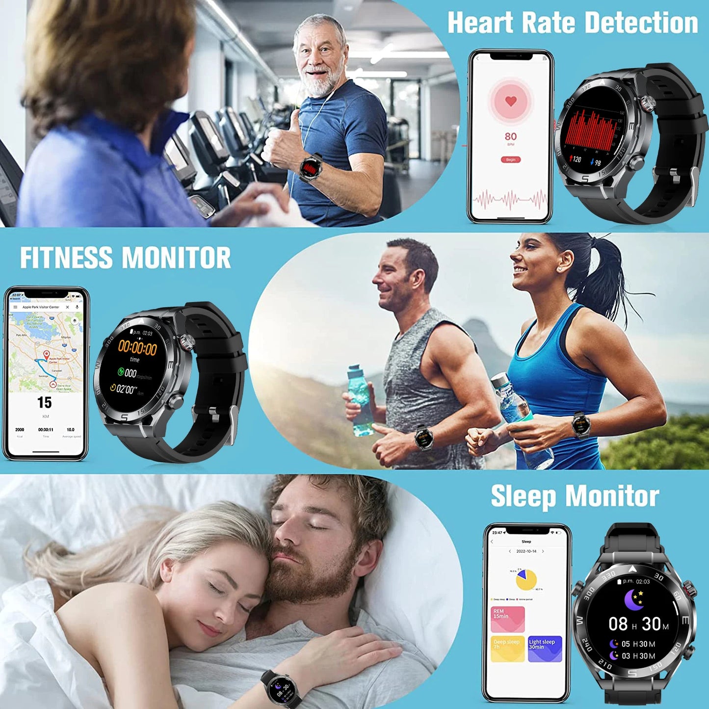 Teck Gadget X5 Pro Max Smart Watch NFC Health Tracker