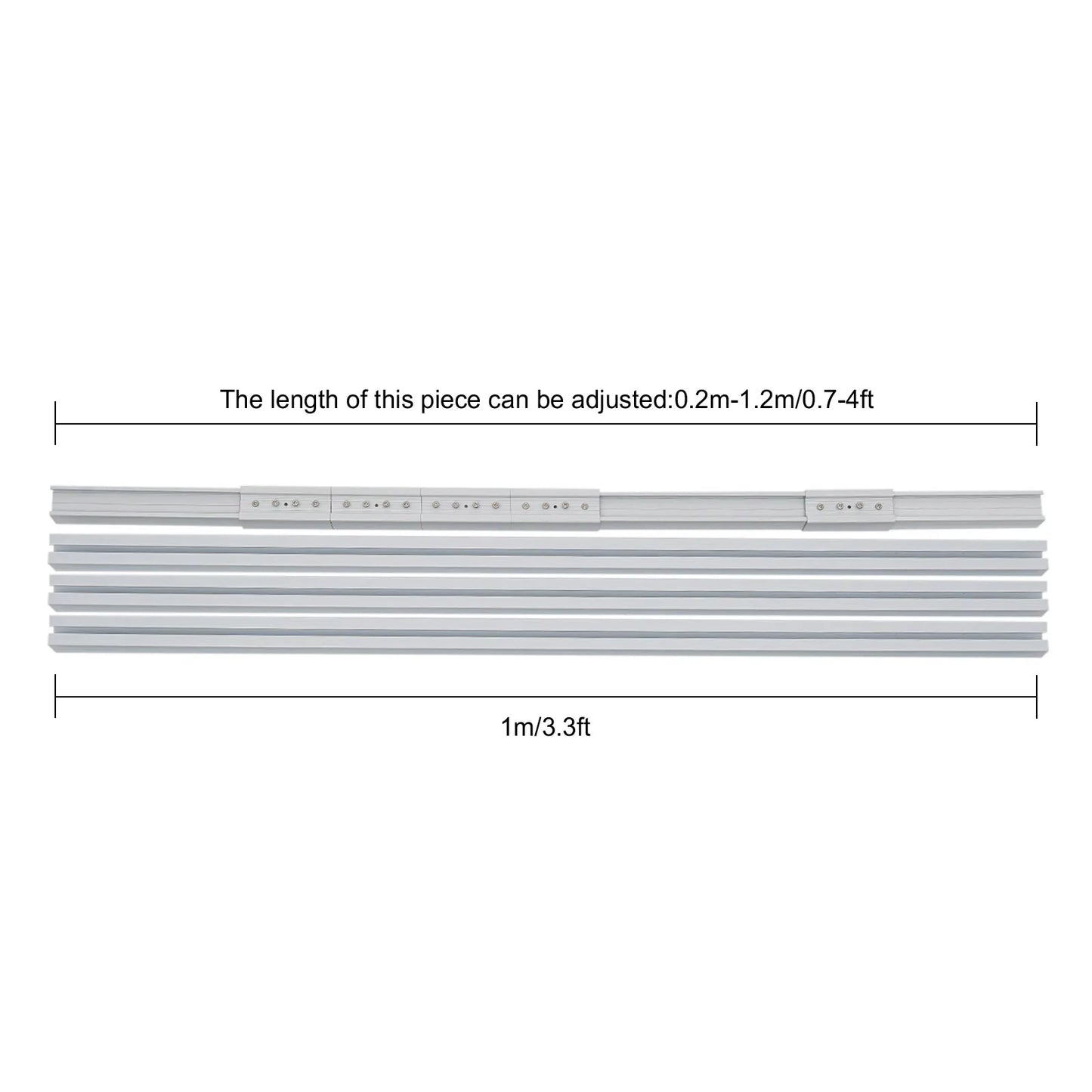 Motorized Curtain Rail With Remote And App Control Alexa