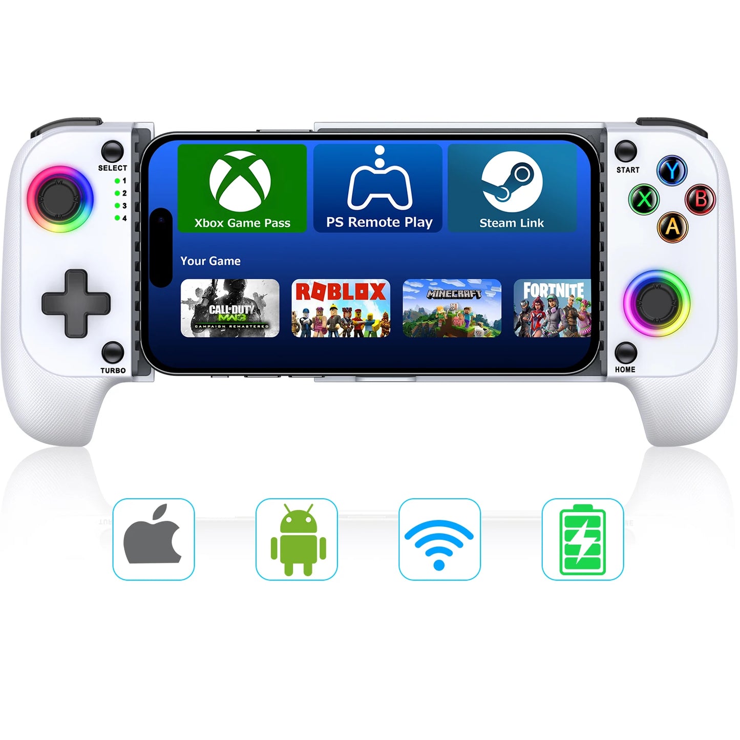 Beboncool MC100 Wireless Bluetooth Gamepad For IOS And Android
