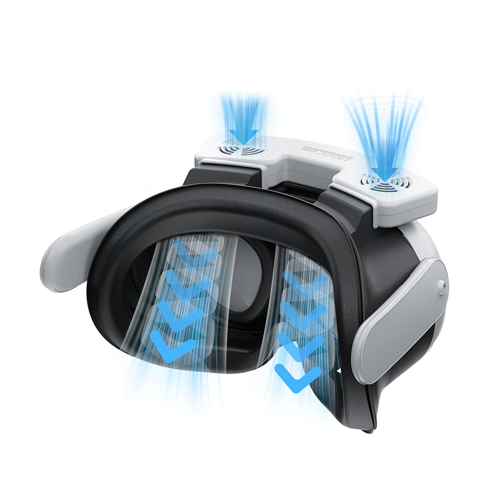 Cooling Fan With Facial Interface For Meta Quest 3 VR