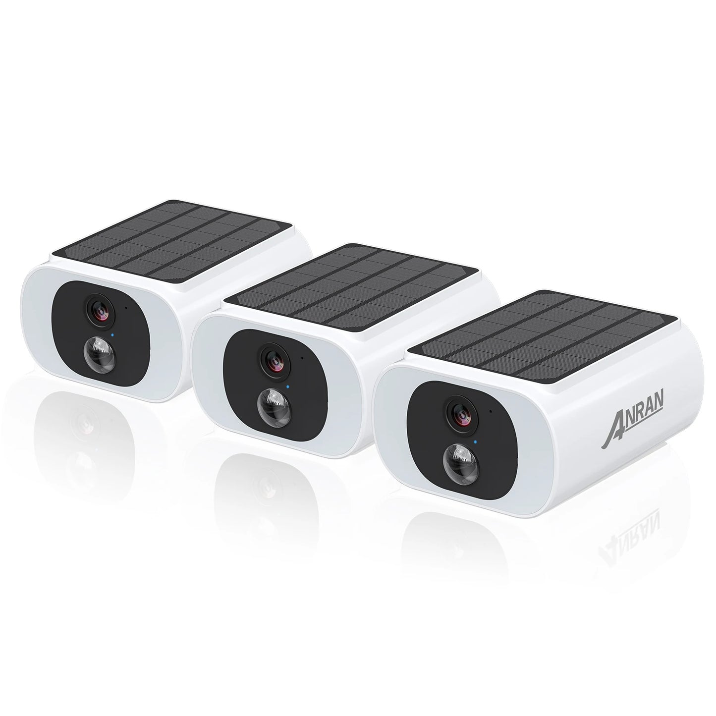 ANRAN Outdoor Wireless Camera 2.4GHz 3MP Solar Floodlight