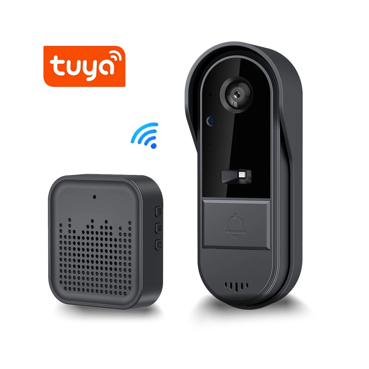 XBIBI Tuya WiFi Doorbell Two Way HD 1080P With Cloud