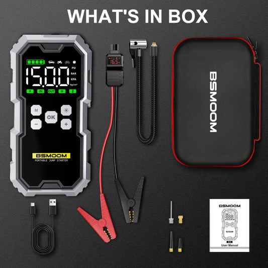 Teck Gadget Car Jump Starter Power Bank Emergency Kit