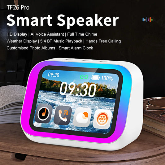 Shunmaii TF26 Pro Smart Speaker With RGB Lights Bluetooth