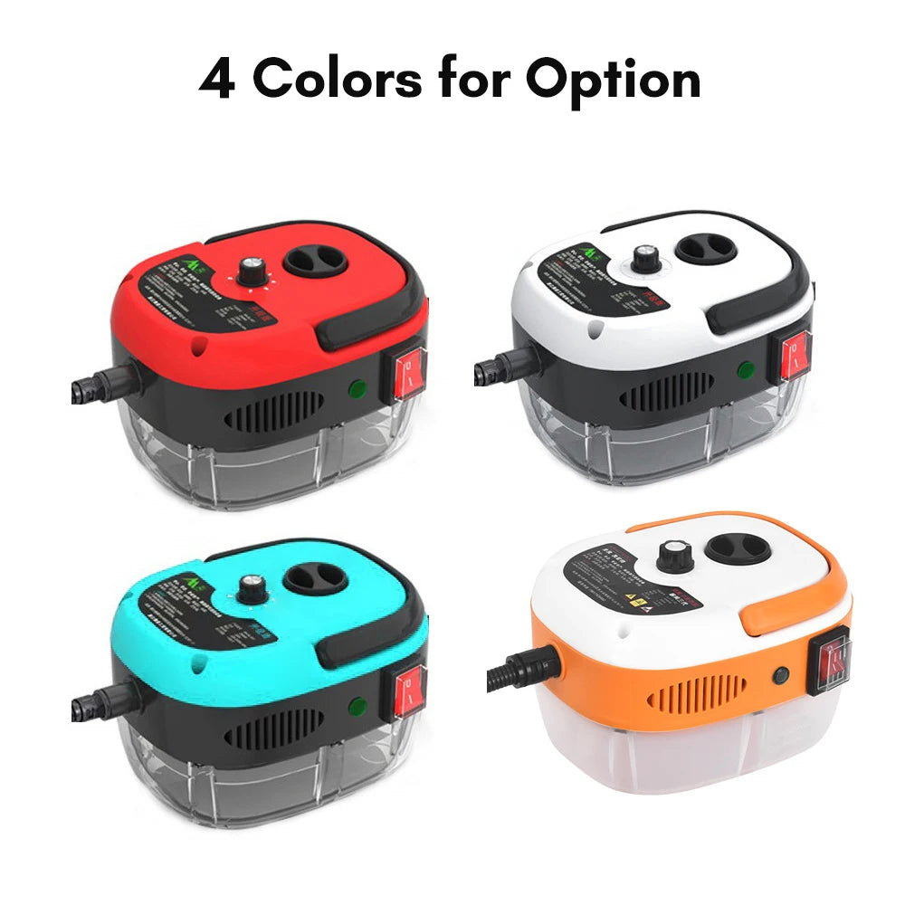 2500W Portable Handheld Steam Cleaner High Temp 3BAR