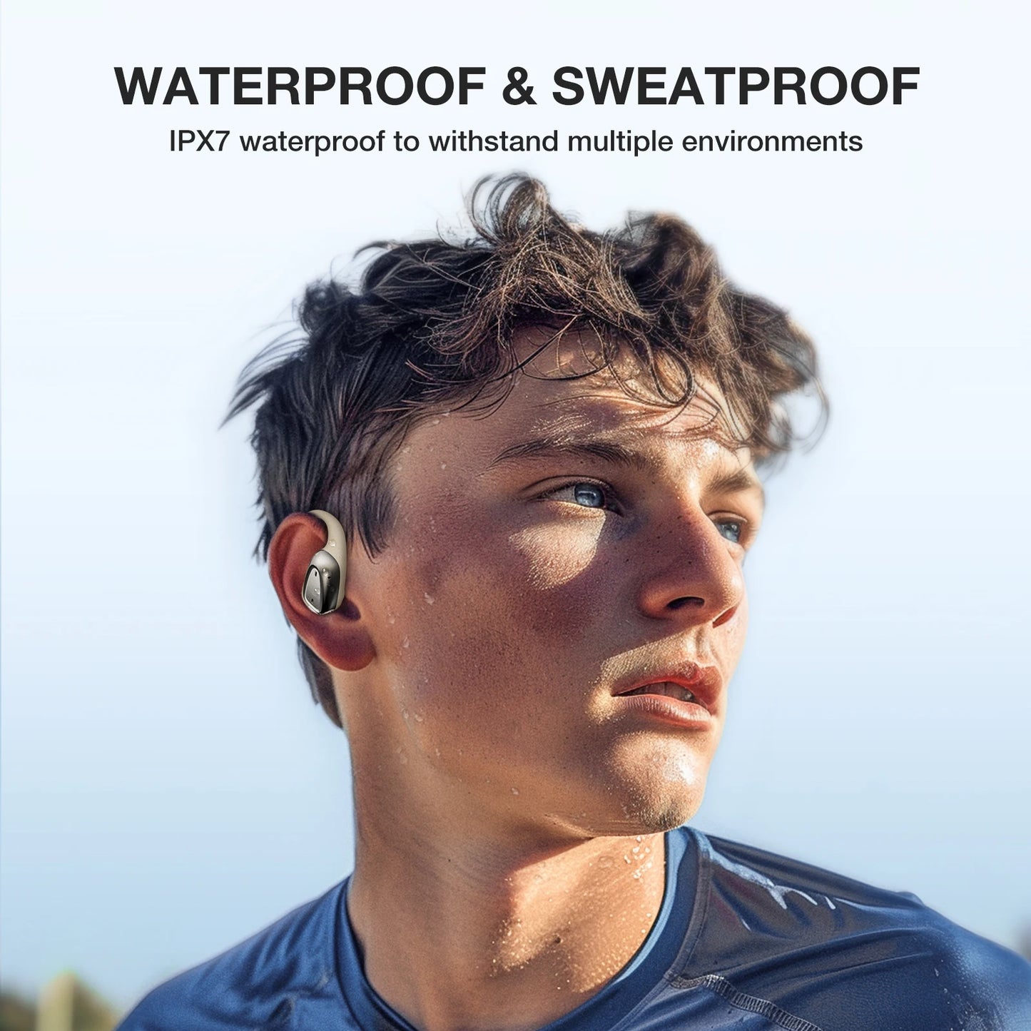 BRCT3 Mini Open Ear Wireless Earphone Bluetooth 5 4 IPX7