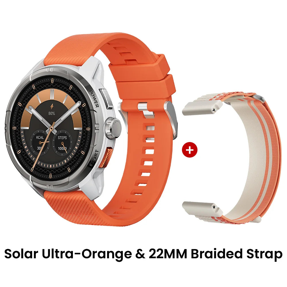 Haylou Solar Ultra GPS Smartwatch 1.6 Inch AMOLED Display